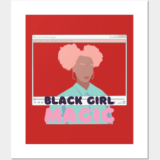 Black woman feminism black woman black girl black magic empowerment Posters and Art